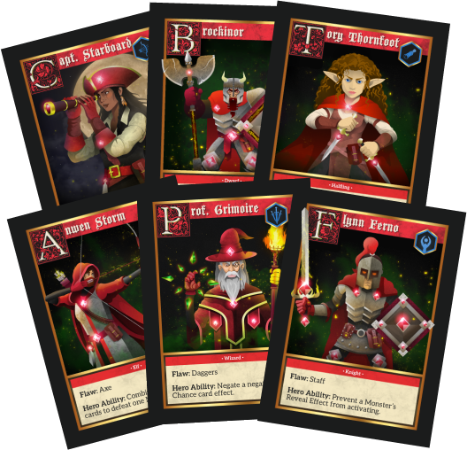 Game heroes characters